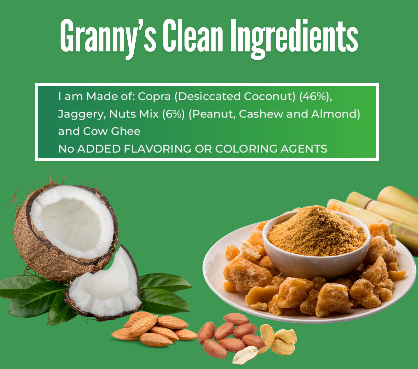 Coconut Laddu With Jaggery - 200 gm