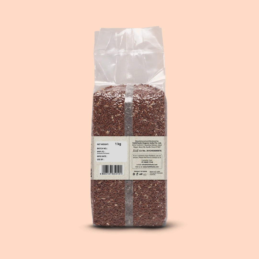 Organic Red Rice