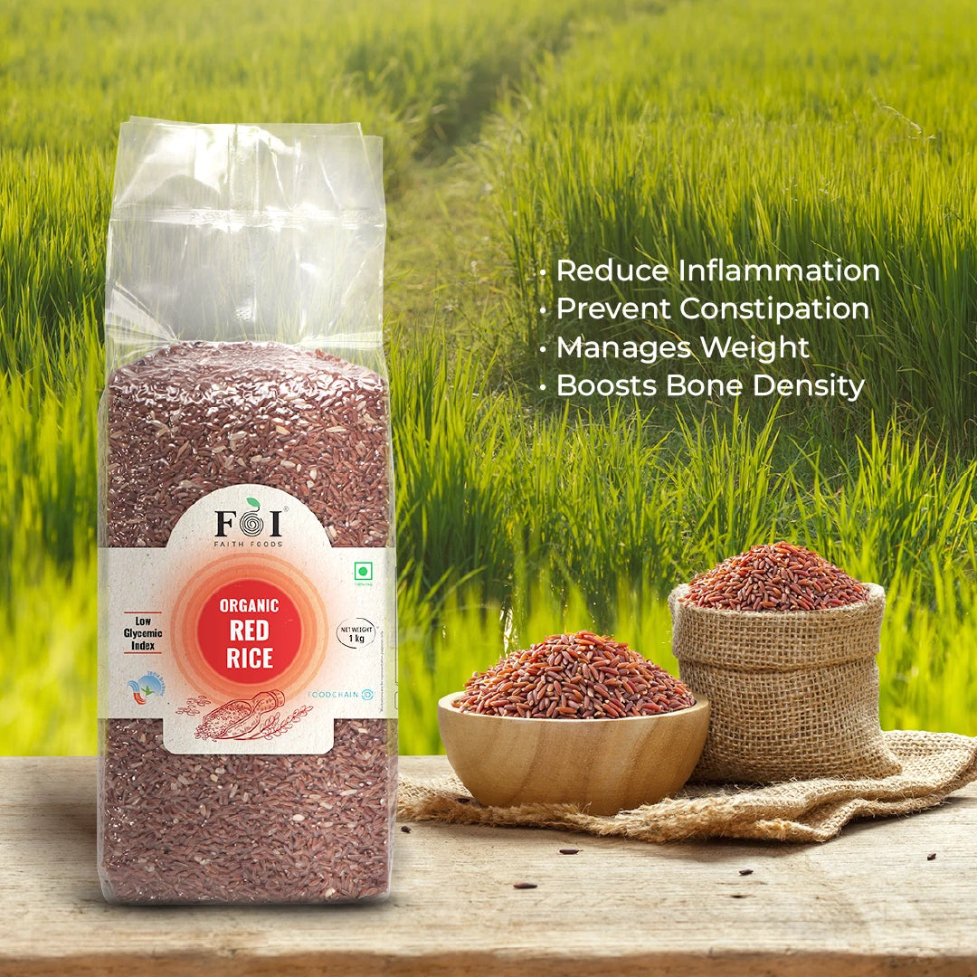 Organic Red Rice