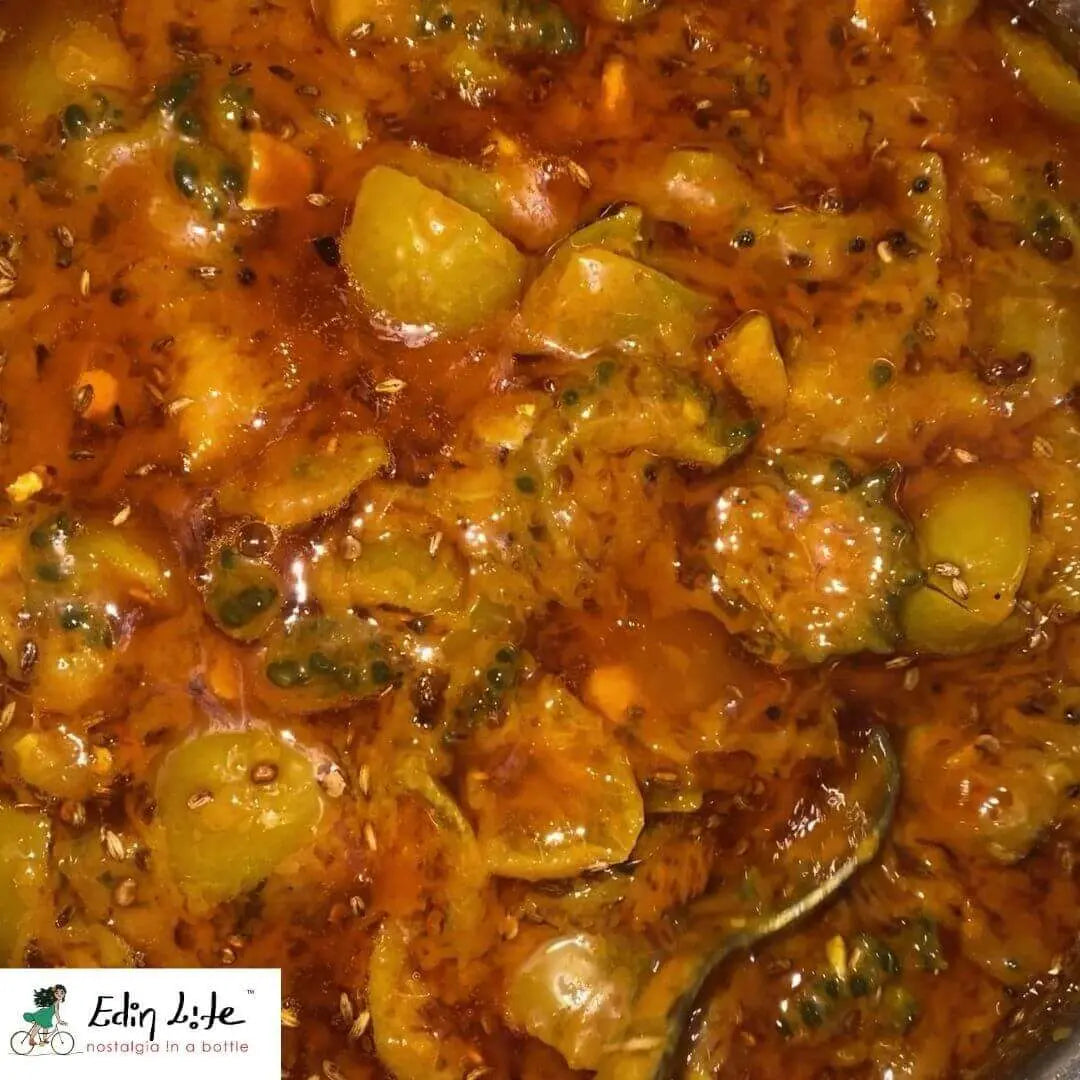 Lemon and Bitter gourd Pickle - నిమ్మకాయ కాకరకాయ పచ్చడి - Glass Jar - 300 g