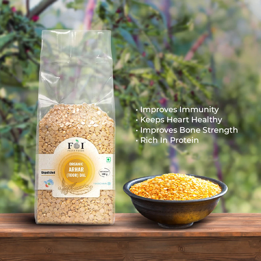 Organic Arhar Toor Dal