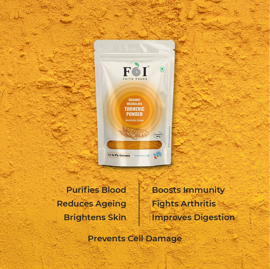 Organic Meghalaya Turmeric Powder