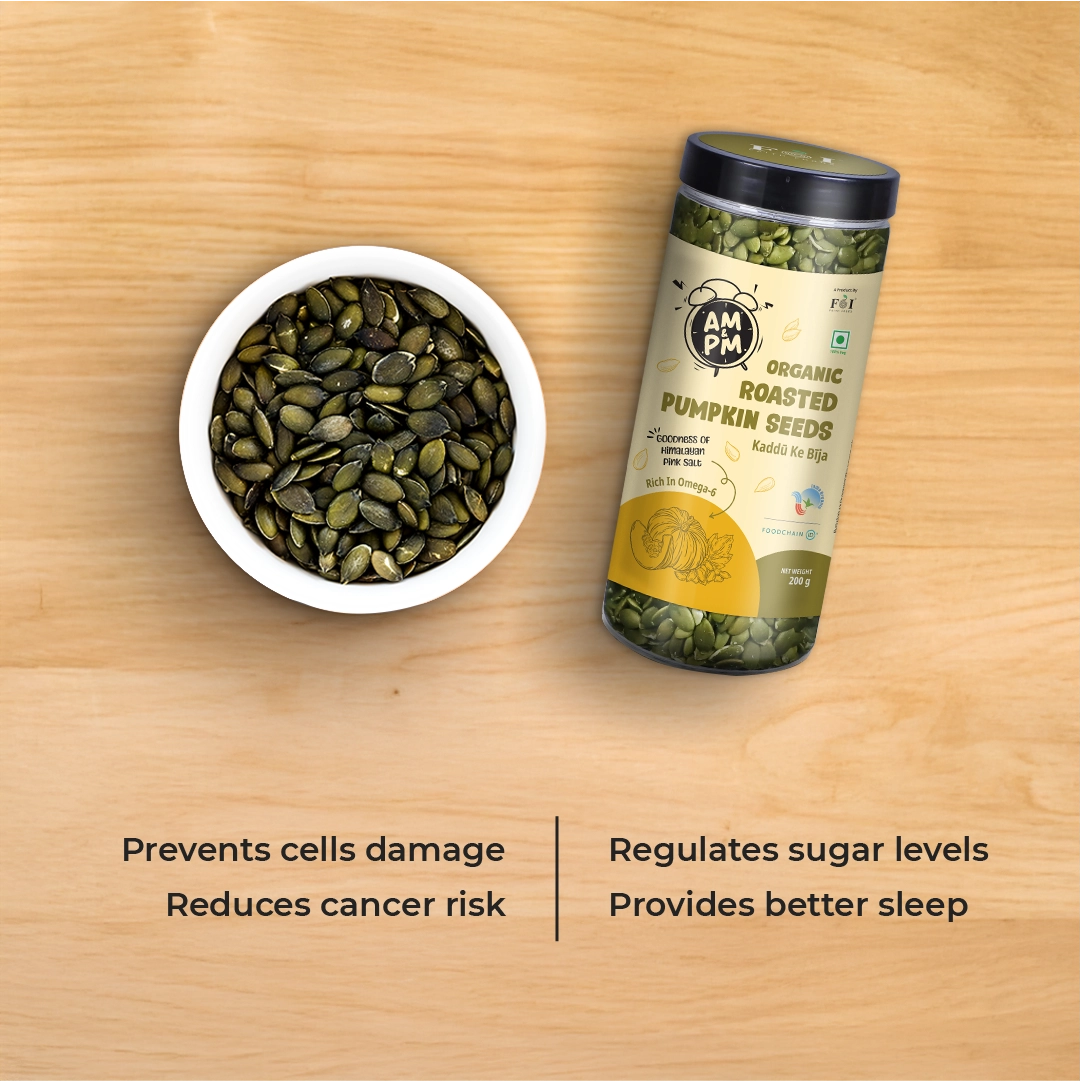 Organic Roasted Pumpkin Seeds