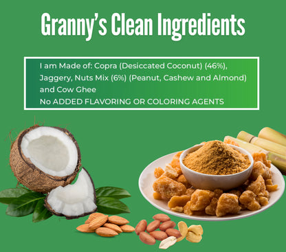 Coconut Laddu With Jaggery - 200 gm