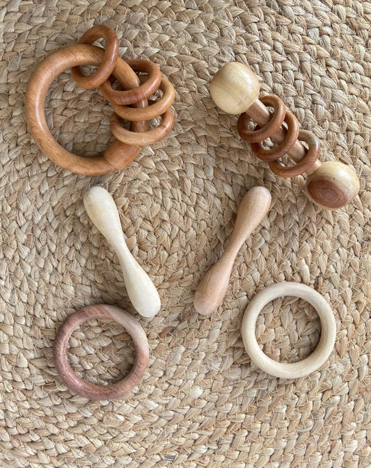 Natural Neem Wood Teethers For Babies