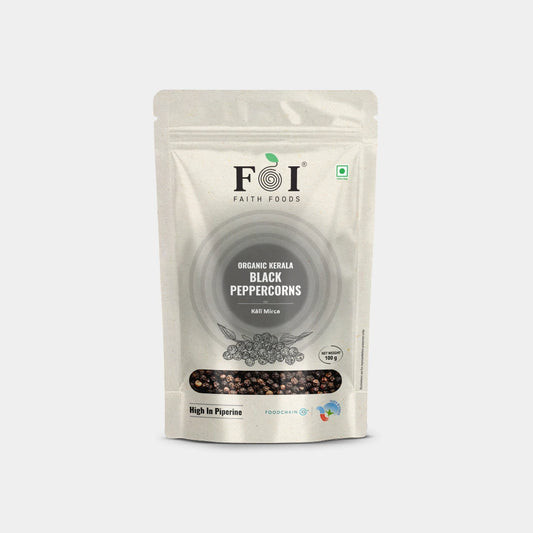 Organic Kerala Black Peppercorns