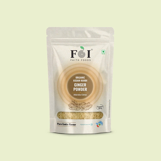 Organic Assam Karbi Ginger Powder