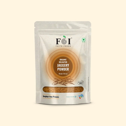 Organic Kolhapur Jaggery Powder - 500 grams