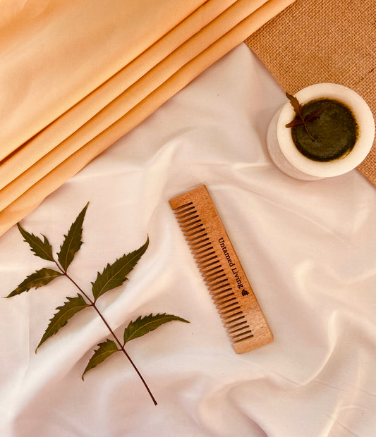 Pocket Comb Neem Wood