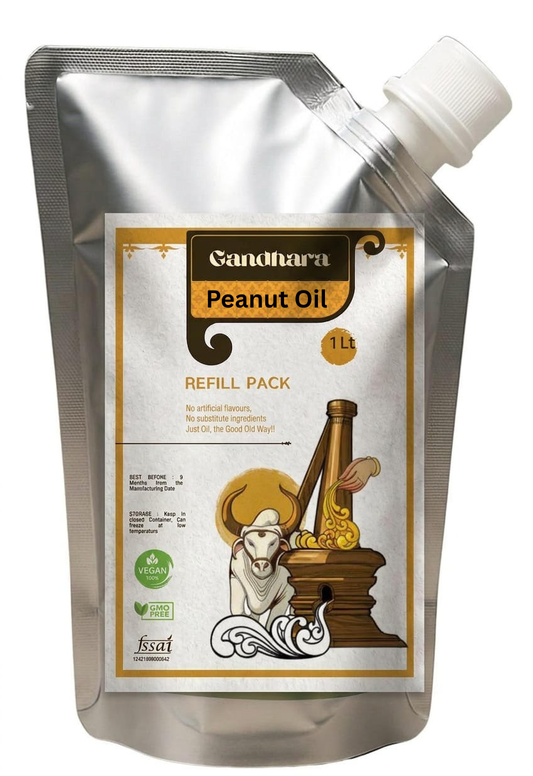 Gandhara GroundNut Oil - 1 Liter