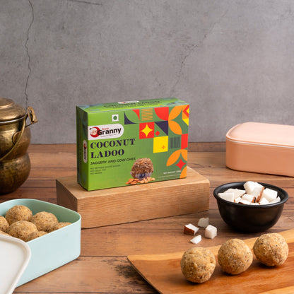 Coconut Laddu With Jaggery - 200 gm
