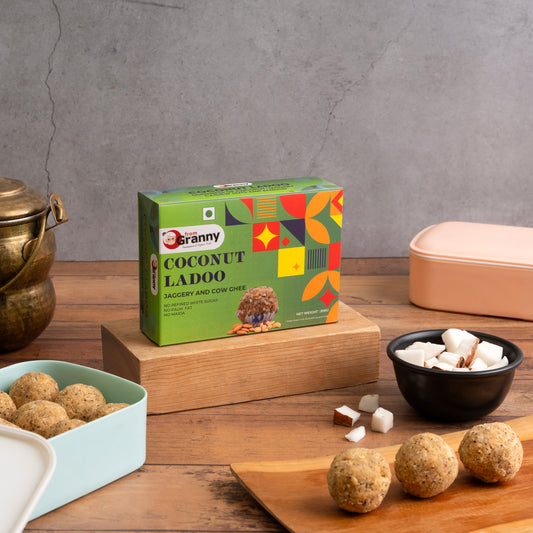 Coconut Laddu With Jaggery - 200 gm