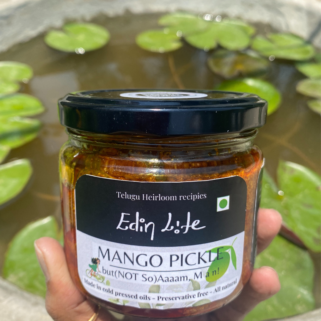 Mango Pickle - ఆవకాయ పచ్చడి - 300 g Pouch Pack